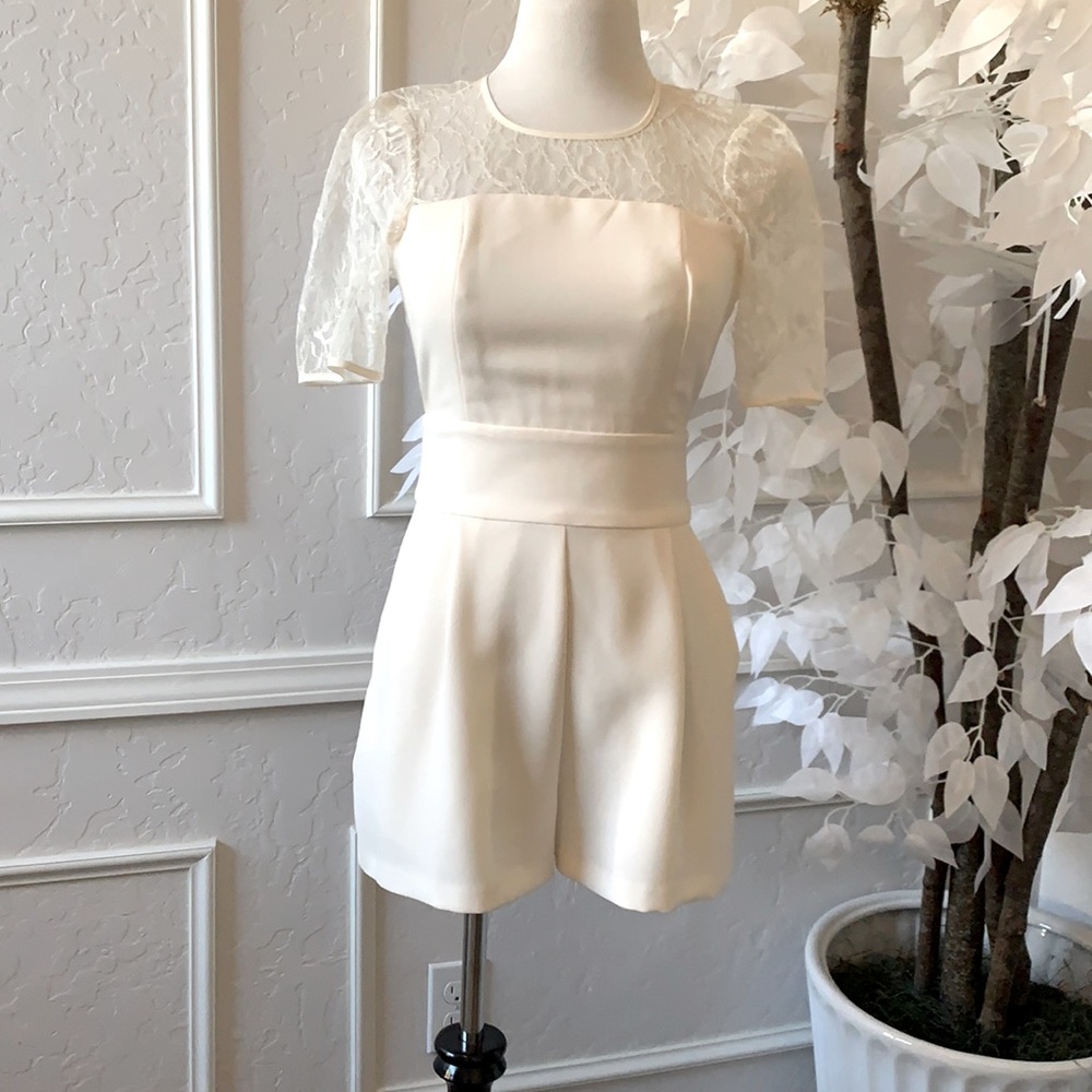 BCBGeneration lace romper
